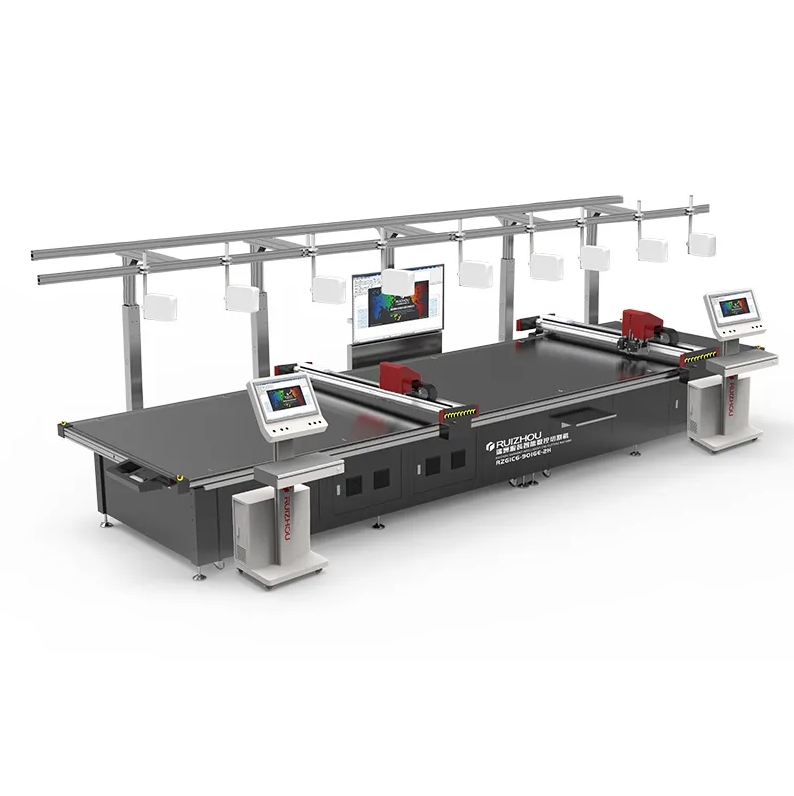 Round Knife Cutting Fabric Cutting Machine