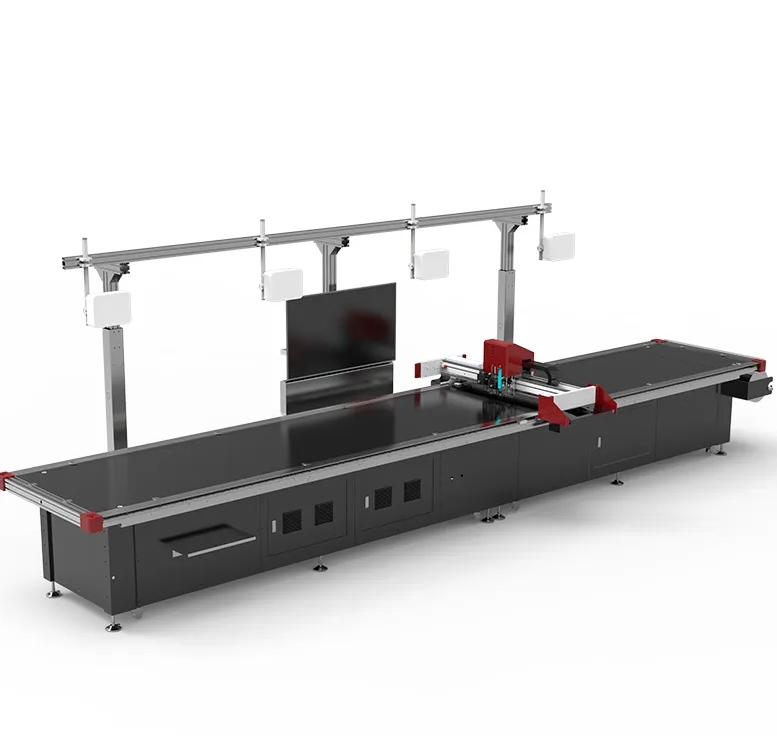 Multi Layers Cloth Cutting Suit CNC Cutter Machine