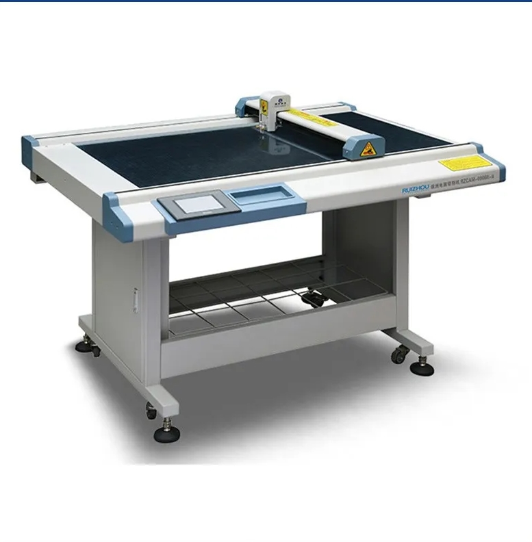 CNC Footwear Paper Pattern Cutting Machine For PU Leather Shoes